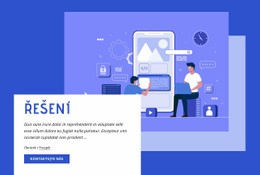 IT Řešení Šablona Webu HTML CSS