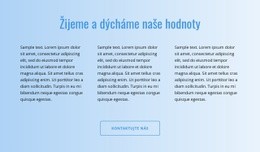 Vstup HTML Pro Text Na Přechodu