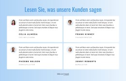 Was Unsere Kunden Über Unsere Arbeit Sagen Responsive Site