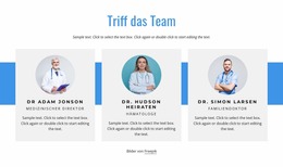 Das Gesundheitsteam Medizinische Geräte