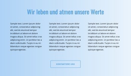 Premium-Website-Builder Für Text Auf Farbverlauf