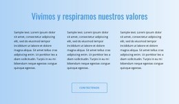 Impresionante Diseño Web Para Texto En Degradado