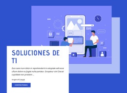 Soluciones De TI: Maqueta De Sitio Web Definitiva