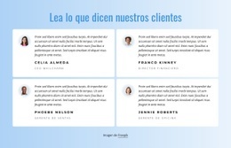 CSS Gratuito Para Lo Que Dicen Nuestros Clientes Sobre Nuestro Trabajo