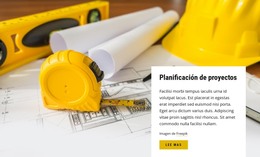 Planificación De Proyectos - Plantilla De Sitio Web Gratuita