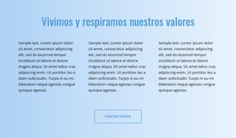 Texto En Degradado - Plantilla Joomla Moderna