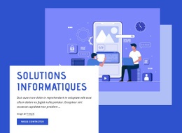 Solutions Informatiques – Meilleure Conception De Site Web