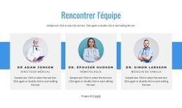 L'Équipe Soignante - Modèle HTML5 Professionnel Personnalisable