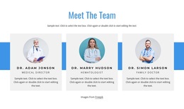The Healthcare Team - Responsive HTML5 Template