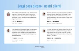 CSS Gratuito Per Cosa Dicono I Nostri Clienti Del Nostro Lavoro