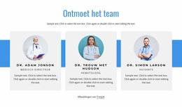 Het Zorgteam - Joomla-Websitesjabloon