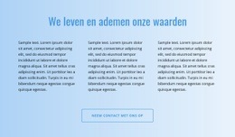 Tekst Op Verloop - Gratis Sjabloon Van Één Pagina