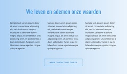 Tekst Op Verloop - Beste WordPress-Thema