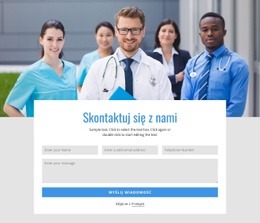 Projektant Stron Internetowych Dla Formularz Kontaktowy Nad Obrazem