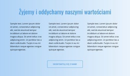 Tekst Na Gradiencie - HTML5 Website Builder