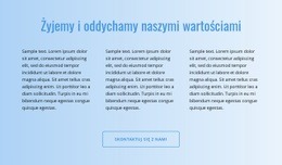 Tekst Na Gradiencie - Inspiracja Stroną Docelową