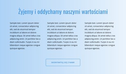 Tekst Na Gradiencie - Najlepszy Projekt Szablonu Strony Internetowej