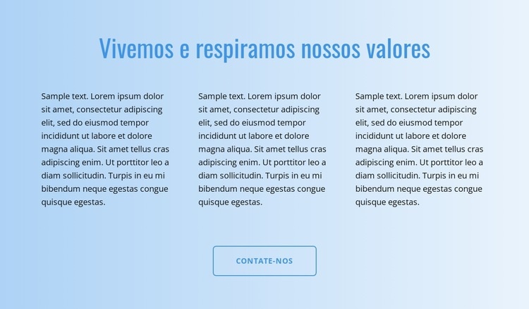 Texto em gradiente Construtor de sites HTML