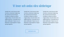 Text På Gradient Målsidesmall