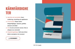 Vikten Av Ett Designtänk - Kreativ Mångsidig Mall