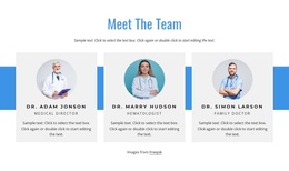 The Healthcare Team - Responsive Website Template