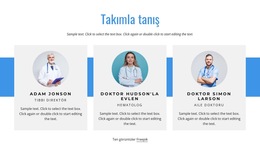 Sağlık Ekibi - Açılış Sayfası