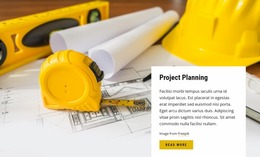 Project Planning - Website Mockup