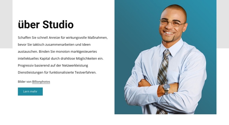 Über digitales Designstudio WordPress-Theme