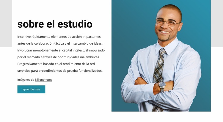 Sobre el estudio de diseño digital Plantilla Joomla