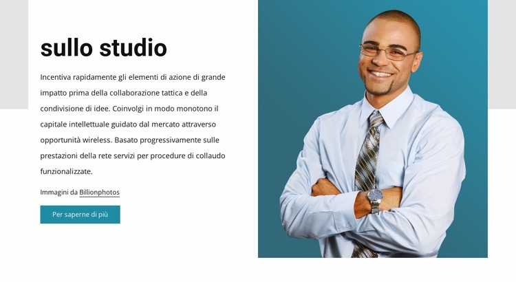 A proposito di studio di progettazione digitale Modello Joomla