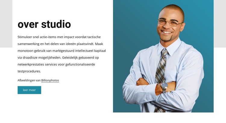 Over digitale ontwerpstudio WordPress-thema