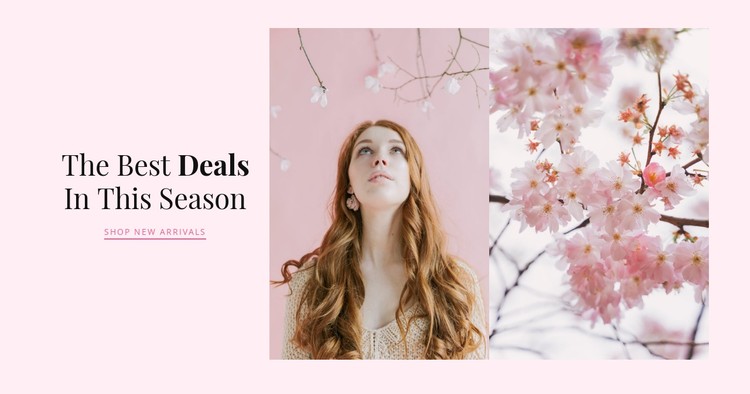 Spring accessorize CSS Template