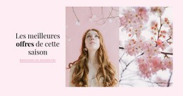 Accessoiriser Le Printemps - Inspiration Pour La Conception De Sites Web