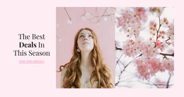 Spring Accessorize - Professional Web Page Design