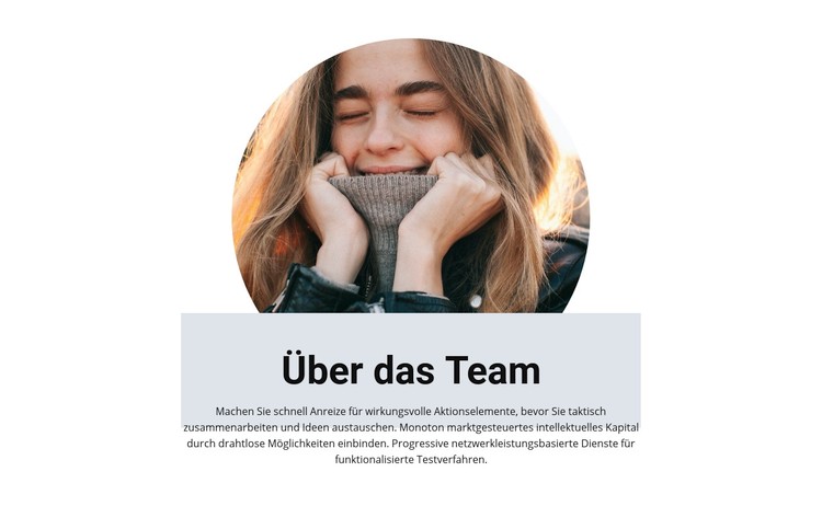 Team im Kreativstudio WordPress-Theme