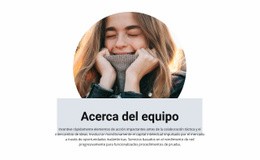 Equipo En Estudio Creativo - Página De Destino Profesional