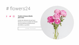 Boutique De Fleurs Magazine Joomla