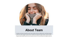 Responsive HTML For Team In Creative Studio