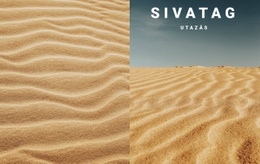 Sivatagi Természetjárás - Kreatív Többcélú Webhelytervezés