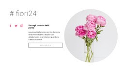 Negozio Di Bellezza Fiori: Design Semplice