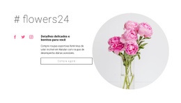 Salão De Beleza De Flores - Modelo HTML5, Responsivo, Gratuito