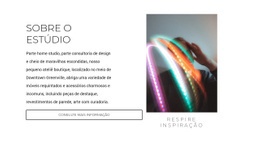 Design De Inovação - Modelo Em Branco HTML5