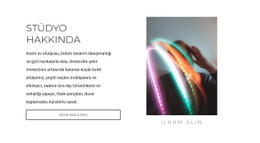 Yenilik Tasarımı - Özelleştirilebilir Profesyonel Tek Sayfalık Şablon