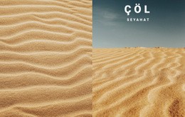 Çöl Doğa Yolculuğu - En Iyi WordPress Teması