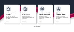 Webseite Für Einzigartige Architektur