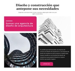 Diseño Y Construcción - Hermosa Maqueta De Sitio Web