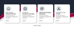 Page Web Pour Architecture Unique