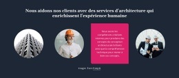 Modèle HTML5 Le Plus Créatif Pour Agence D'Architecture