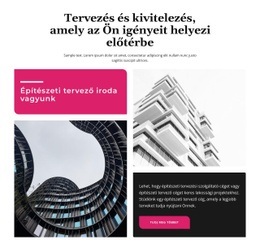 Tervezés És Kivitelezés CSS Rácssablon