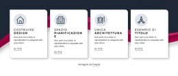 Design Web Straordinario Per Architettura Unica